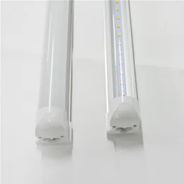 Светодиодные трубки T8 Light 8ft 6ft 5ft 40W AC85-265V Интегрированный PF0,95 100LM/W 5000K 5500K флуоресцентные лампы 8 футов 250 В линейные лампочки Прямая продажа с заводов