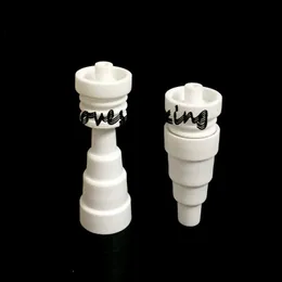 6 w 1 ceramiczne paznokcie 10 mm 14 mm 18 mm bezwrotnie paznokcie ceramiczne z męskim stawem dla szklanych bongów rur wodny