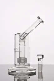 Nowy Mobius Matrix Sidecar Glass Hookah Bong Pirt Cage Perc Palanie Bongs Grube szklane rury wodne ze stawem 18 mm