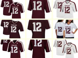 Mens Women Youth/Kids Texas A M Aggies Personalized/Customized NCAA jersey Red white Any Name Any Number Top Quality Drop Shipping cheap