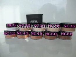 96 pz / lotto-All'ingrosso nuovo trucco Seleziona Sheer Face Loose Powder 8G 10 colori con soffio mireralizzato torta in polvere, spedizione DHL gratuita