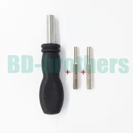 3.8 4.5 mm Security Screwdriver Bit and Black 6.5mm Magnetic Extension Handle for Game Console 50set/lot