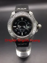 2016 новая роскошь горячие продажи автоматические часы для человека, классические мужские механические роскошные часы кольцо черный пояс наручные часы