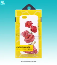 200pcs Preço de atacado Personalizado Plástico Phone Mobile Phone Packaging / Caixa Caixa de Embalagem de Caso para iPhone 6S / 7/7 Plus Note 7