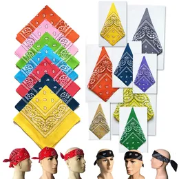 Мода кешью цветы амеба бандана хип-хоп шарф ездить открытый пот абсорбирующий хлопок банданы шарфы 32 цвета C2982