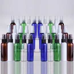 100pcs/lot 60ml multicolor plastic sprayer bottle Refillable bottle Sample perfume bottle