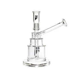 Hitman Glass Bongs hookahs Cake Dab Rigs Thick Birdcage Recycler Oil Rig Smoke Water Pipes with 14mm joint
