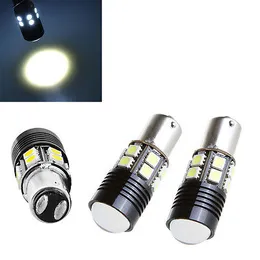 Belysning T20 7440 7443 1156 1157 LED Dim Drive Lights Vit T25 3156 3157 R5 12 SMD 5050 Glödlampor