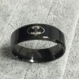 Black Batman Alliance of Tungsten Carbide Ring Wide 8mm 8g for Men Women High Quality USA 7-14