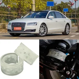 2 adet Süper Güç Arka Araba Oto Amortisör Bahar Tampon Güç Yastık Tampon Audi A8L Için Özel