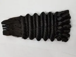 Brazylijski Ludzki Włosy Uwagi U cioci Funmie Dwuosobowe Drawni Uncecided Virgin Human Hair Extensions Funmi Włosy Naturalny Czarny Kolor Nigeria Moda