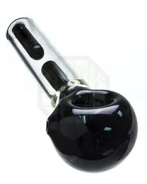 New Arrival Mini handle glass pipe smoking pipe Spoon Bubbler Hybrid Spill Proof smoking bong free shipping