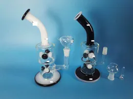 Wysoki: 25 cm Bongs Szklane Wody Bong Sprzedaż Online Headshop Szkło Palenie Rury Perkolator Bong Bong Bong Tanie