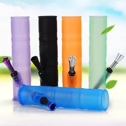 108pcs Portable Silicone Hookah Vattenrör Unbräcklig Bongs Shisha Silikon Rökning Bong Tvättbar Fällbar Fri frakt av DHL