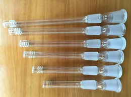 Glass Downstem Pipe 14.5mm 18.8mm Female 14mm 18mm Thick Glass Downstem Diffuser Glass Down Stem Glass Pipes Bong Glass Downstems Diffuser