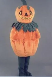 2017 Factory Direct Sale Pumpkin Man Mascot Adult Costume Custome Made Set