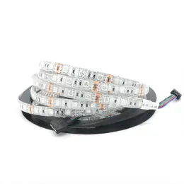 RGB 5050 SMD 300LED 5M Vattentät IP65 LED Flexibel Strip Light DC 12V Bytbar färg för julfest utomhusljus