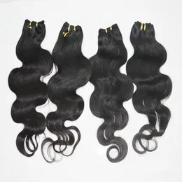 Partihandel 20st Billiga Bearbetade Human Hair Good Quality Indian Body Wave Bundlar Snabb leverans