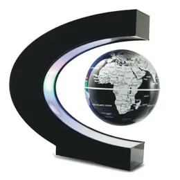 Shape C 2024 LED Novelty World Map Floating Globe Magnetic Levitation Light Antigravity Magic/Novel Lamp Birthday Home Dec Night Lamp 3B