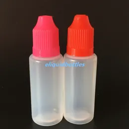 Großhandel 4000 Stück 20 ml PE E-Flüssigkeitsflasche Leere 20 ml E-Saft-Ölflaschen