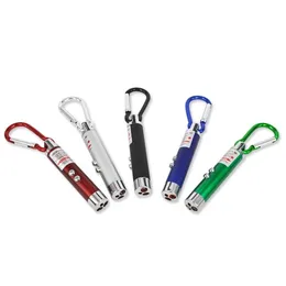 New Arrival Multi-functional 3 In1 LED Laser Pointer Key Chain Flashlights Mini Torch Flashlight Money Detector Light