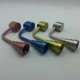 DHL!!! Justerbara 6 IN 1 titan spik hane 10 mm 14 mm 18 mm/19 mm GR2 kupollös titan spik för glas Vatten bongar Dab riggar