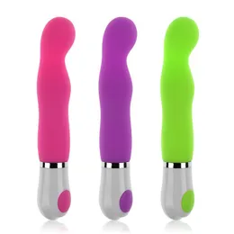 Vibratore vaginale impermeabile a più velocità Giocattolo del sesso anale Vibrazione Massaggiatore punto G Dildo # R92