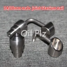 utensili manuali all'ingrosso chiodo senza cupola in titanio 14 18 mm per acqua Bong in vetro per tubi Fumatori prodotto dalla Cina