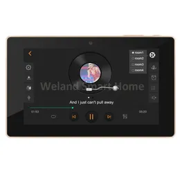 Freeshipping 7 "Ekran dotykowy w Wall Android Wzmacniacz Home Audio Player USB H-DM-I WIFI Audio Digital Stereo Wzmacniacz domowy System kina domowego
