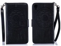 Flip Cover for Sony Xperia X XP Wydajność Case Luksusowa Skóra DreamCatcher Peacock dla Sony Xperia X Performance XP Case Case