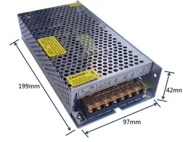 高品質の通常のLEDセキュリティシステムの電源85V-264V AC47-63Hz 12V15A 180W 0.5kgのスイッチの電源LEDの光安定電圧