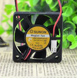 Оригинальный SUNON 5015 1.9W GM1205PHVX-A 50 * 50 * 15MM 12V 2 провод вентилятора гидравлический сервер