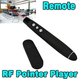 Prezentacja USB Wireless PowerPoint RF Pretr PPT PPPT Prezenter czerwony wskaźnik laserowy wskaźnik laserowy Prezentacja