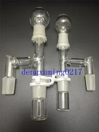 Rökning Reclaim Ash Catcher 18mm14mm Glasadapter för glas Bongs Vattenrör Levereras med glasburkhuvud och Keck Clip Gratis frakt