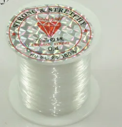 Gratis 0,2-0,7mm Clear Fiske Beading Wire Cord Smycken Tråd Hitta 20st