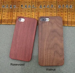 Retro-Qualitäts-Holz-Telefon-Abdeckungs-Fälle für iPhone 7 6 6s Plus-hölzerne Telefon-Kasten-echtes Bambus-TPU-Abdeckungen Shell 6plus-Schutz