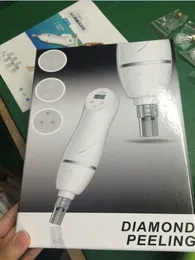 2016 Nyaste Mini Microdermabrasion Diamond Peeling Machine Handhållen Hudvård Diamant Dermabrasion Spa Enhet DHL Gratis frakt