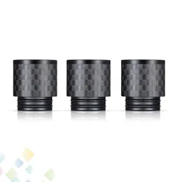 Carbon Fiber TFV8 Drip Tips wide bore Drip Tip 810 Mouthpieces for TFV8 BIG BABY TFV12 Smoking Accessories