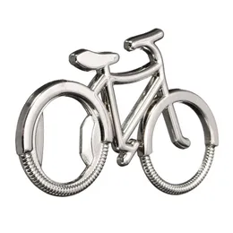 Metal Silver Cykelcykel Ölflasköppnare Zinc Alloy Wedding Party Favors Wedding Gift Bar Tool