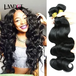 Brazilian Human Hair Weave Bundles Body Wave Unprocessed 7A Brazilian Virgin Hair Indian Malaysian Peruvian Remy Hair Natural Color Dyeable