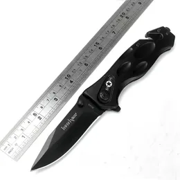 Excellent Kershaw B049 Foot Print Tactical Folding Knife 56-58HRC 440C Titanium Outdoor Camping Survival Pocket Knife EDC Xmas gift