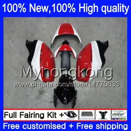 Body Fairings For DUCATI 659 696 795 796 797 09 10 11 19MY5 659S 696S 795S 821 1100 1100S M1000 1200 2009 2010 2011 Fairing Red white blk