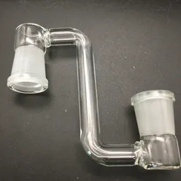 Weibliches Glas Dropdown-Adapter 18mm 14mm S-Form Raucher Wasserleitungen Joint Universal Bong-Zubehör