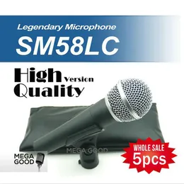 best microfono 5pcs/lots High Quality Version SM 58 58LC SM58LC Wired Vocal Karaoke Handheld Dynamic Microphone Microfone Mic free mikrafon