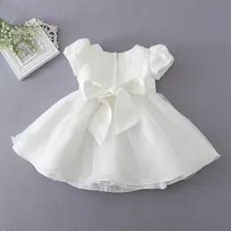 New Baby Girl Baptism Christening Easter Gown Dresses Lace Satin Embroidery Shwal Formal Toddler Baby Girl Party Dresses 3PCS Set2475