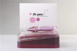 Derma Pen電気DermaスタンプDermapen Dr.Pen 2ピース針カートリッジ付きマイクロニードルローラーマイクロニードリングペン