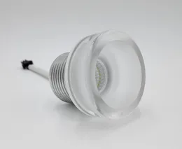 Dimable 5W High Power Aluminium + Akrylowa COB LED Wnęka Sufit Lampy LED LED Downlights Do Silving Room Cabinet Sypialnia