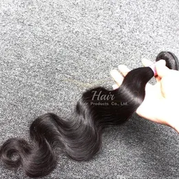 Blandad längd 8 ~ 30inch peruansk hår naturlig färg vågig kroppsvåg mänsklig buntar 5bundles bella hår
