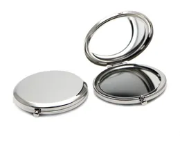 NEW 2021 Compact Mirror Dual Side blank Magnifying Costmetic Makeup Mirror Wedding gift ideal M065P FREE SHIPPING