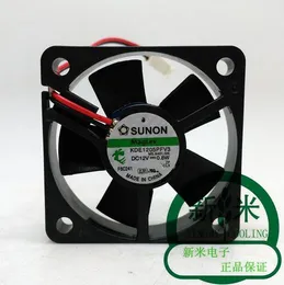 Original Sunon KDE1205PFV3 12V 0.8W 5cm 5010 50 * 50 * 10mm 2 Wire Ultra Quiet Cooling Fan